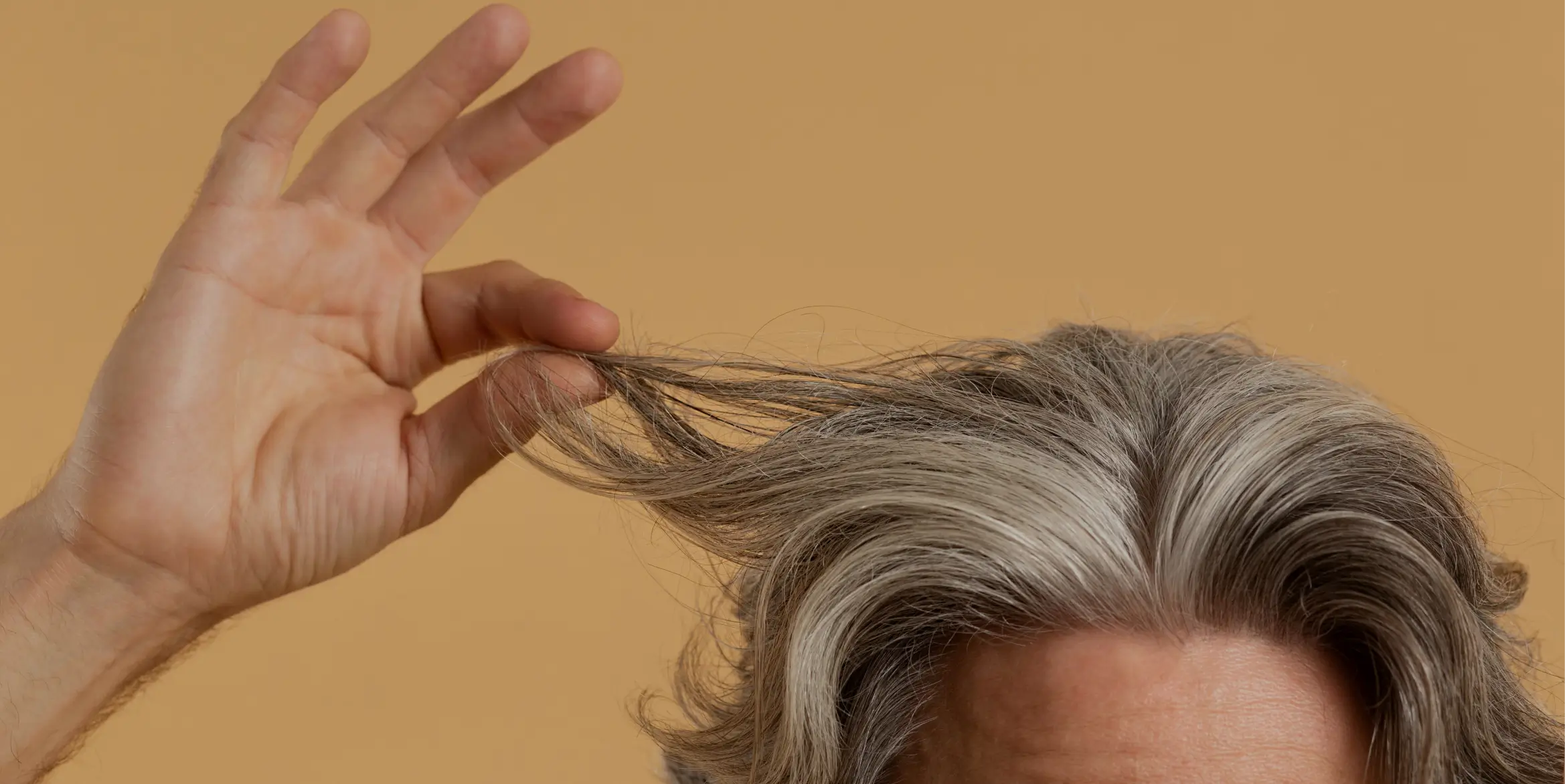 grey hair